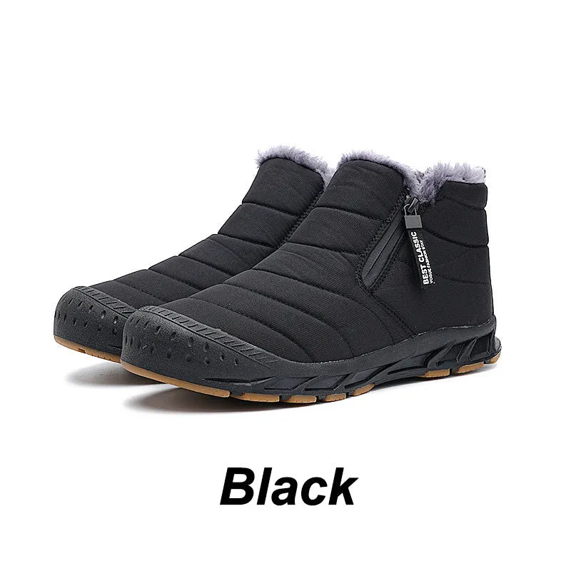 ✨✨ Warm Winter Boots, Faux Fur Lined Waterproof Outdoor Snow Boots ✨