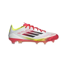 adidas F50 Pro FG Firm Ground Soccer Cleat- Cloud White / Core Black / Solar Yellow