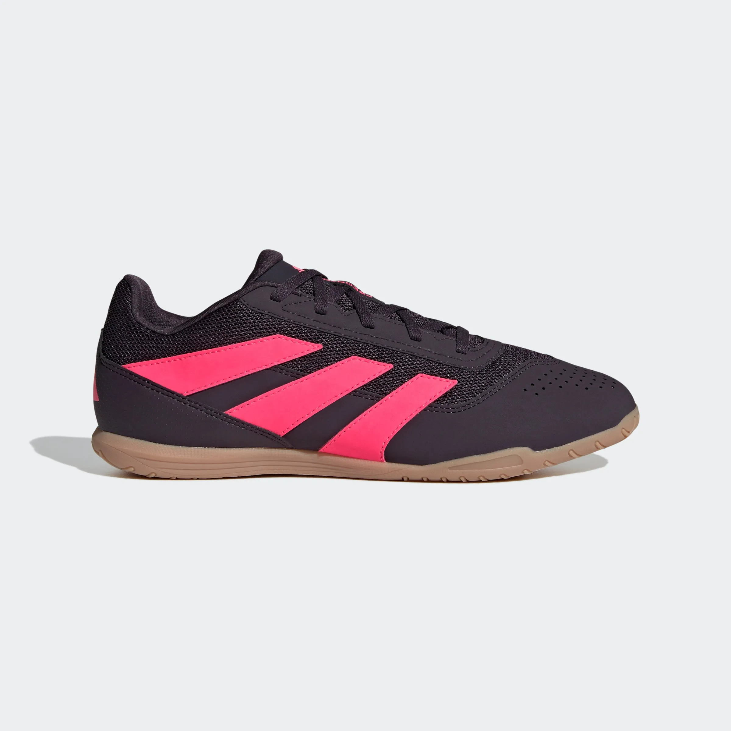 adidas Predator Club Indoor Sala Soccer Shoes | Aurora Black-Turbo-Gum | Men's
