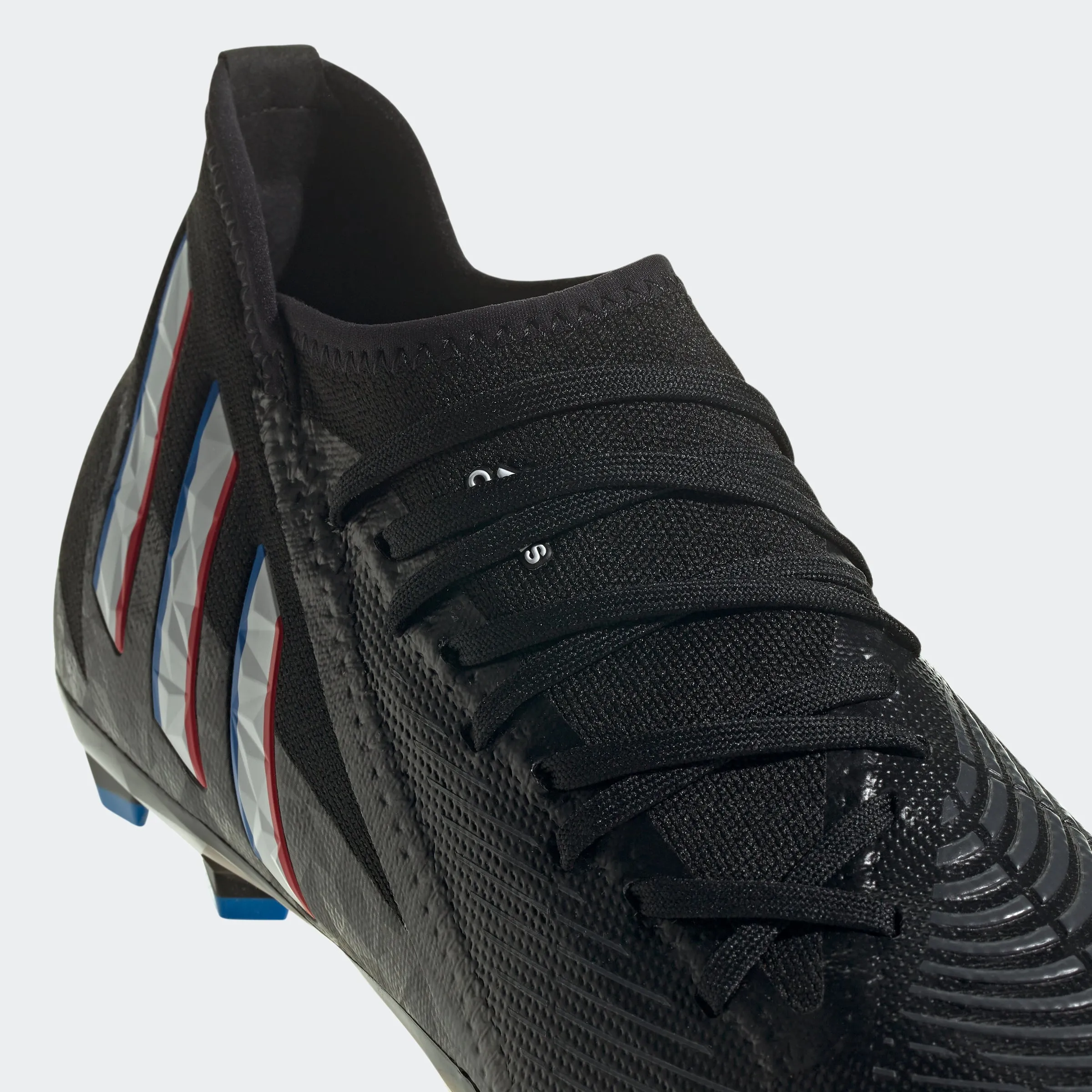 adidas PREDATOR EDGE.3 Firm Ground Soccer Cleats | Black | Men's