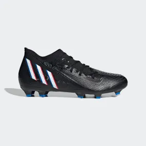 adidas PREDATOR EDGE.3 Firm Ground Soccer Cleats | Black | Men's