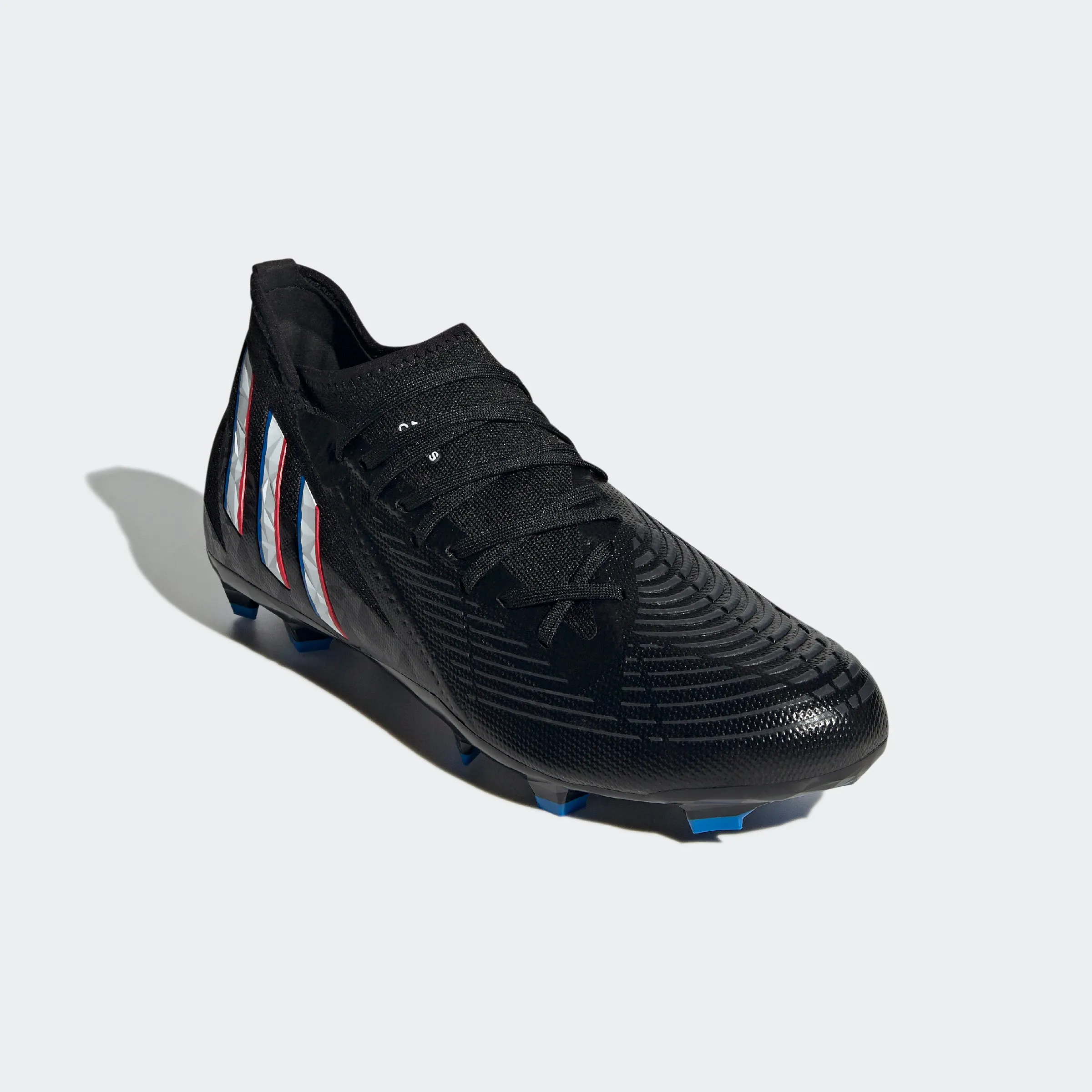adidas PREDATOR EDGE.3 Firm Ground Soccer Cleats | Black | Men's
