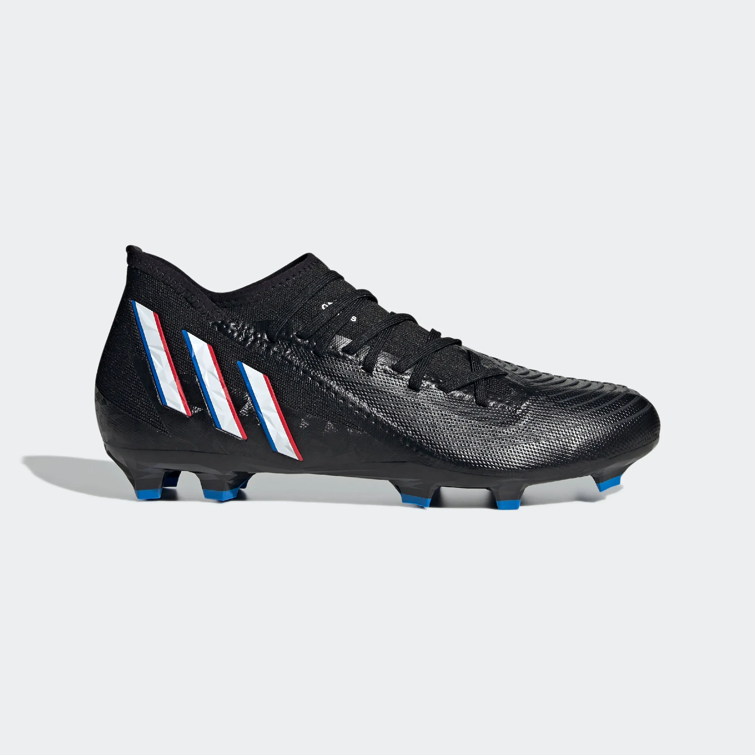 adidas PREDATOR EDGE.3 Firm Ground Soccer Cleats | Black | Men's