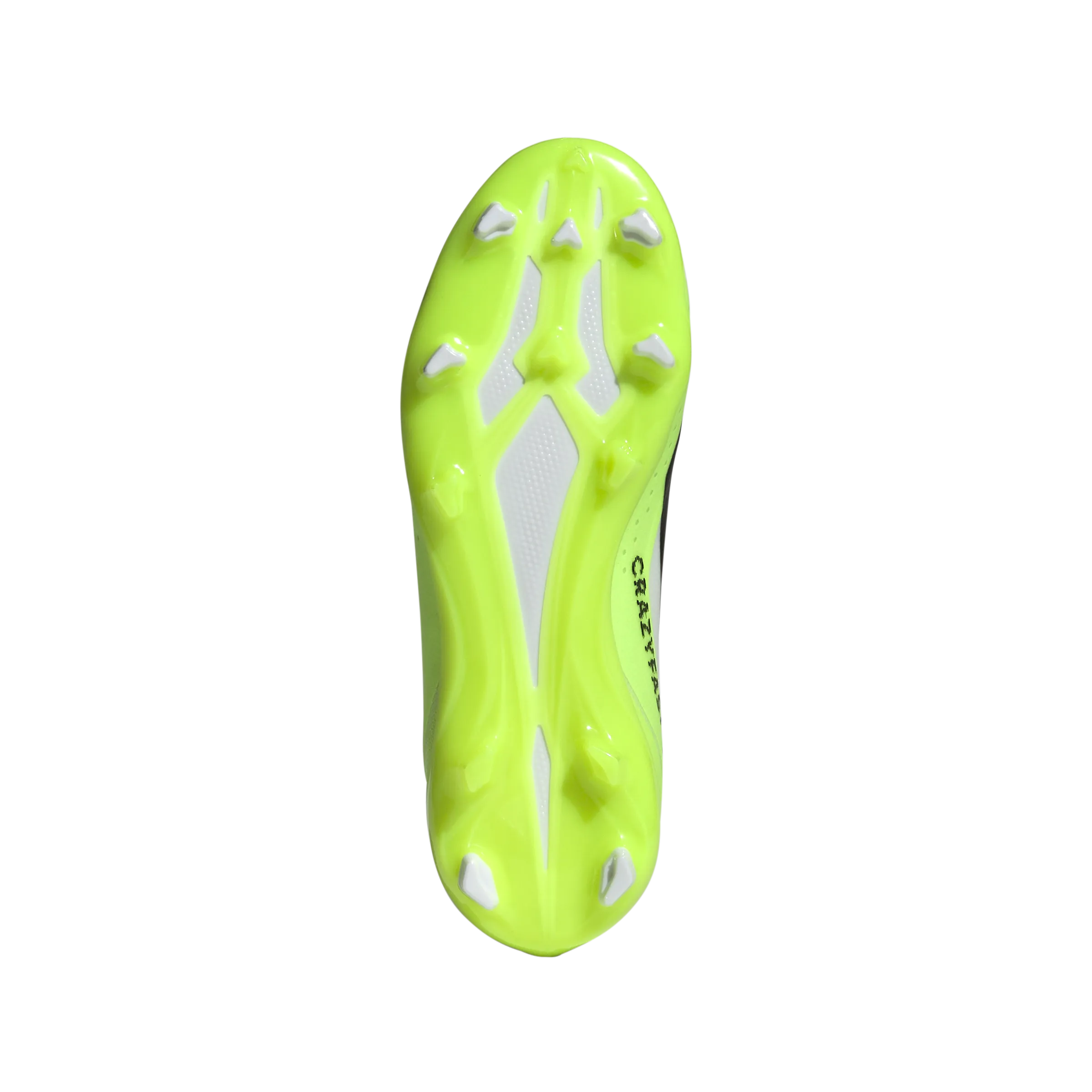 Adidas X Crazyfast .3 FG J - Cloud White/Core Black/Lucid Lemon