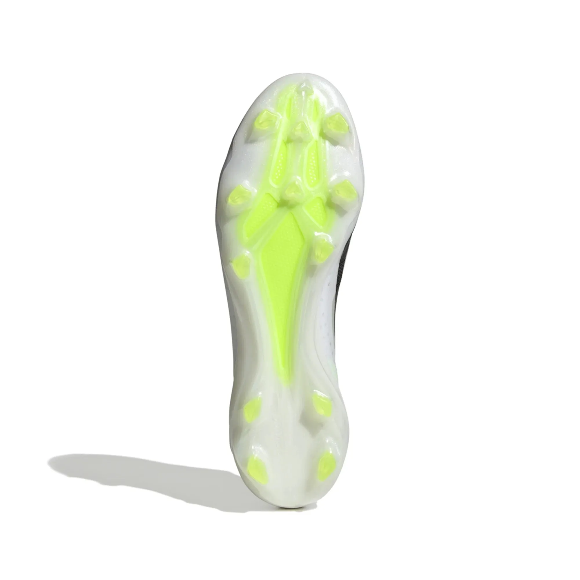 adidas X CrazyFast  FG Firm Ground Soccer Cleat - White/Core Black/Lucid Lemon