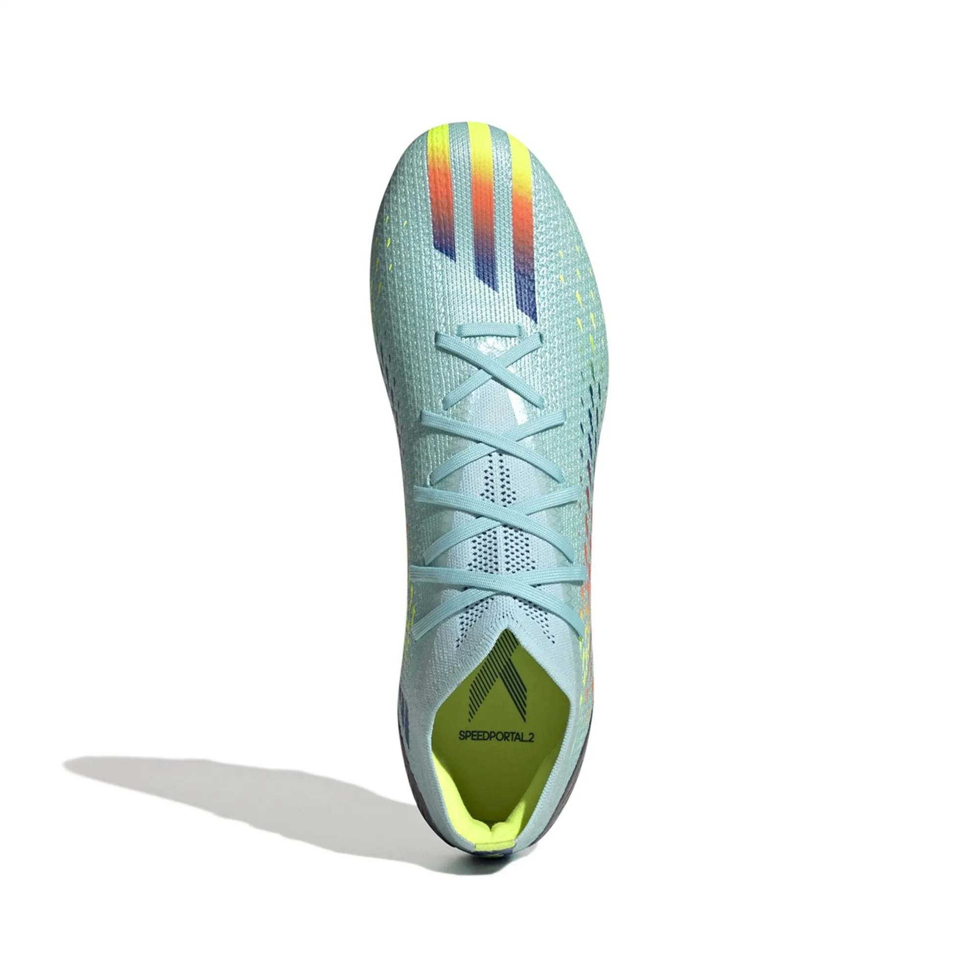 adidas X Speedportal.2 FG Firm Ground Soccer Cleat - Clear Aqua/Solar Red/Power Blue
