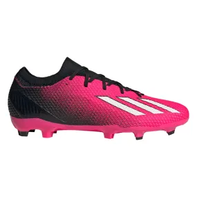 adidas X Speedportal.3 FG Firm Ground Soccer Cleats - Pink/Metallic/Black