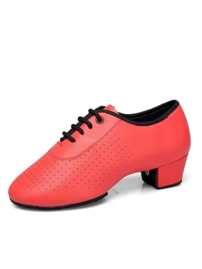 Autumn/Winter Latin Training Shoes Soft Sole Mid Heel Dance Shoes
