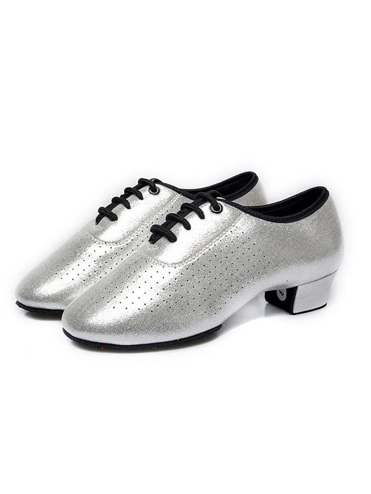 Autumn/Winter Latin Training Shoes Soft Sole Mid Heel Dance Shoes