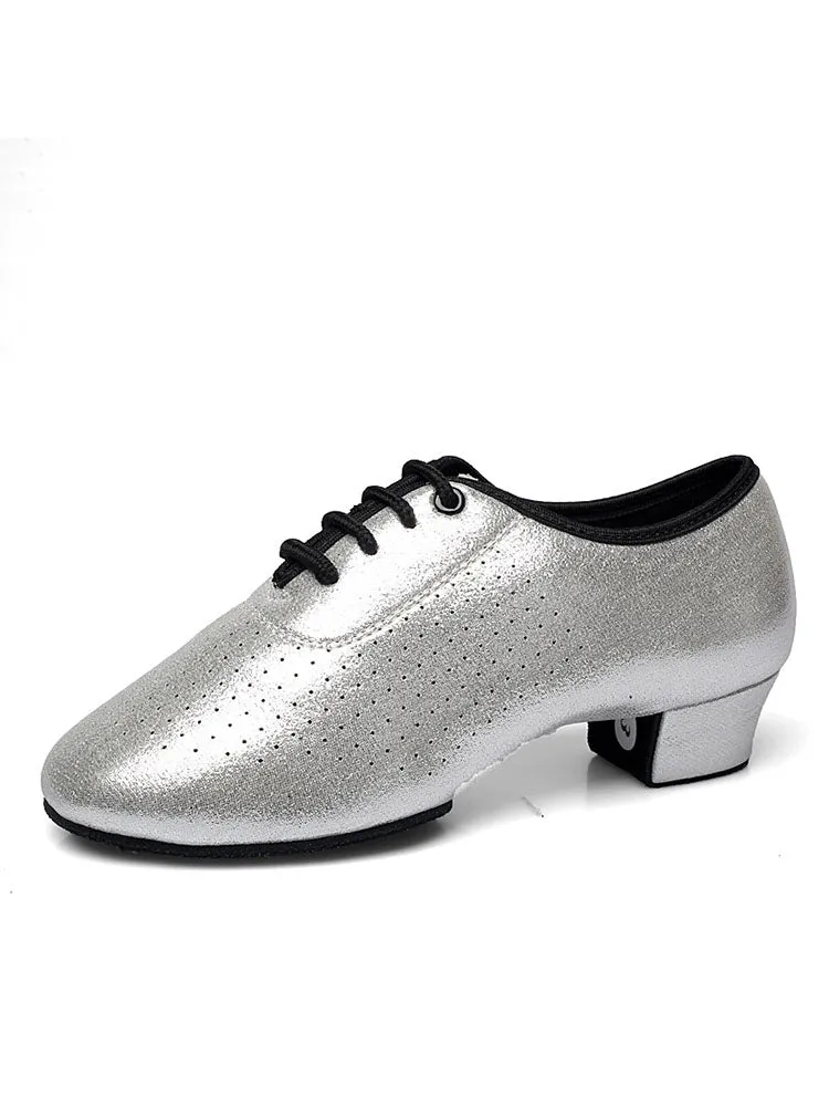 Autumn/Winter Latin Training Shoes Soft Sole Mid Heel Dance Shoes