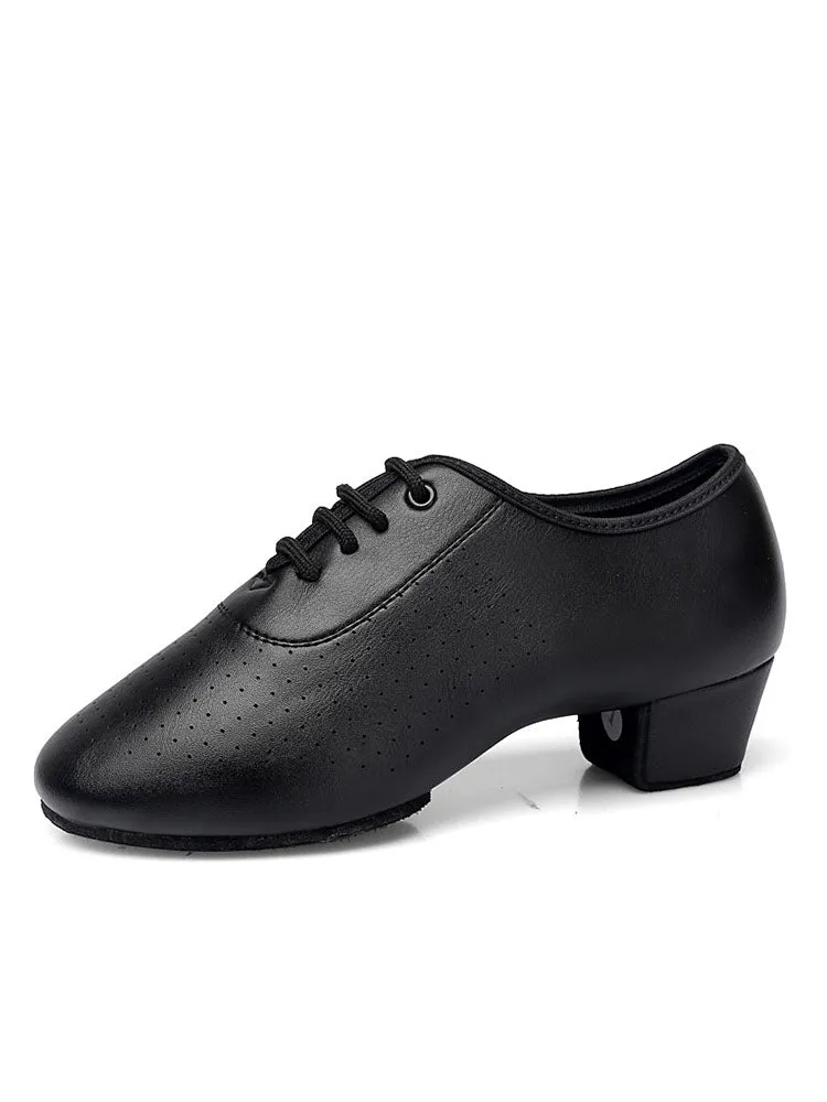 Autumn/Winter Latin Training Shoes Soft Sole Mid Heel Dance Shoes