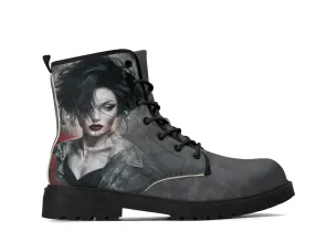Brushed Bombshell Leather Boots