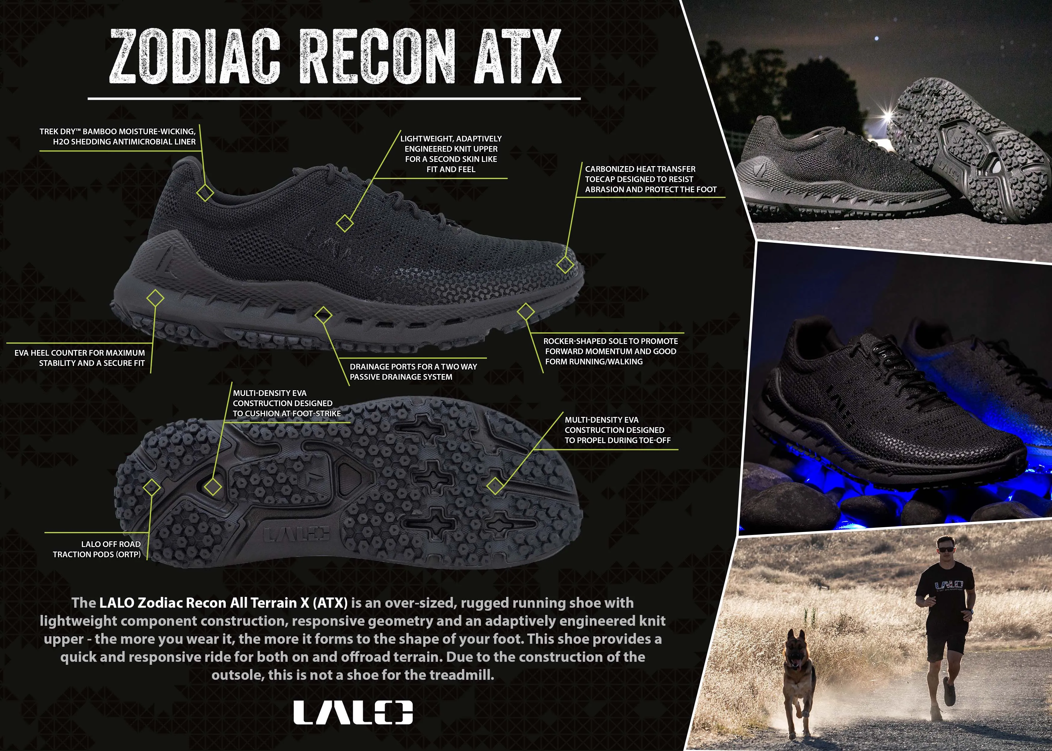 BUD/S ZODIAC RECON ATX Black Ops