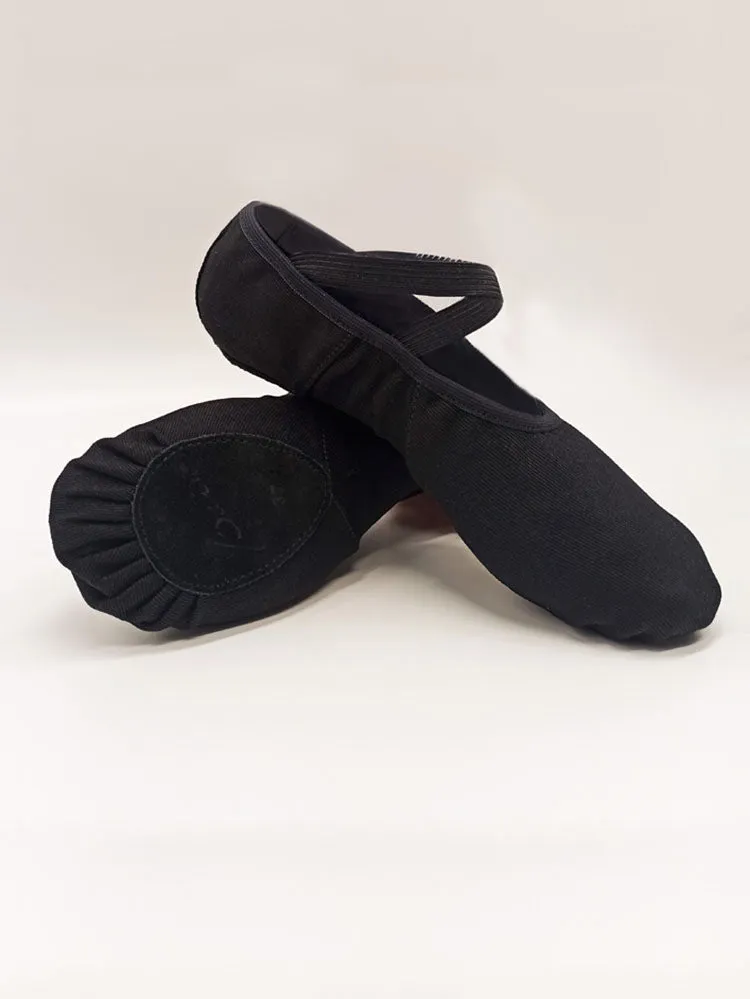Elastic Cloth Ballet Dance Shoes Soft Sole Training Shoes