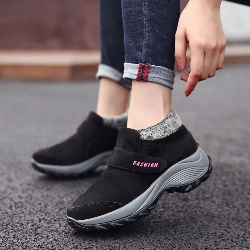 ELIZA™ WOMEN PLUSH ORTHOPEDIC ANKLE HIKING BOOTS