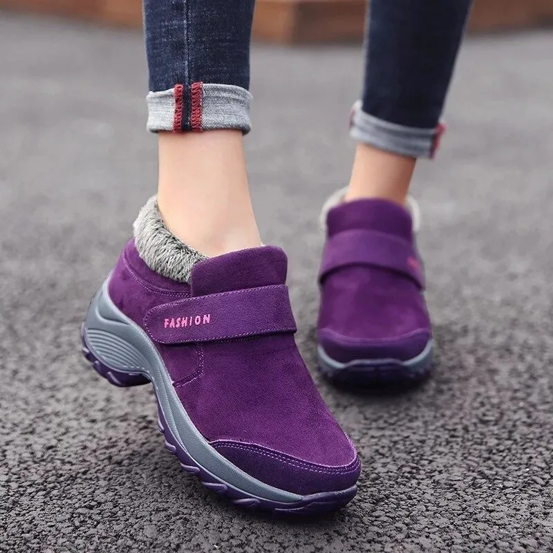 ELIZA™ WOMEN PLUSH ORTHOPEDIC ANKLE HIKING BOOTS