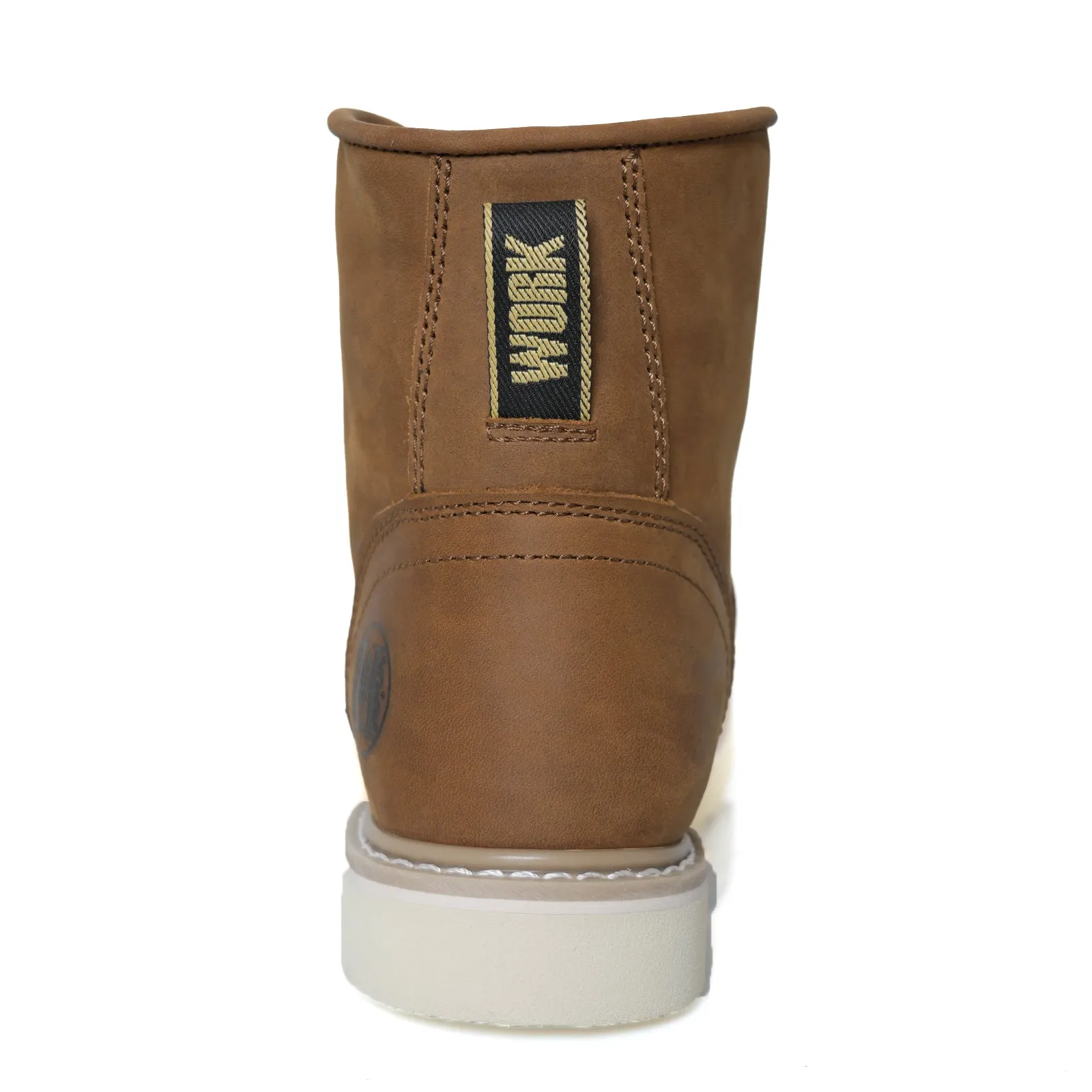 HVB805 - 6'' Soft Toe Retro Non-slip Water Resistant Men's Safety Work Boots