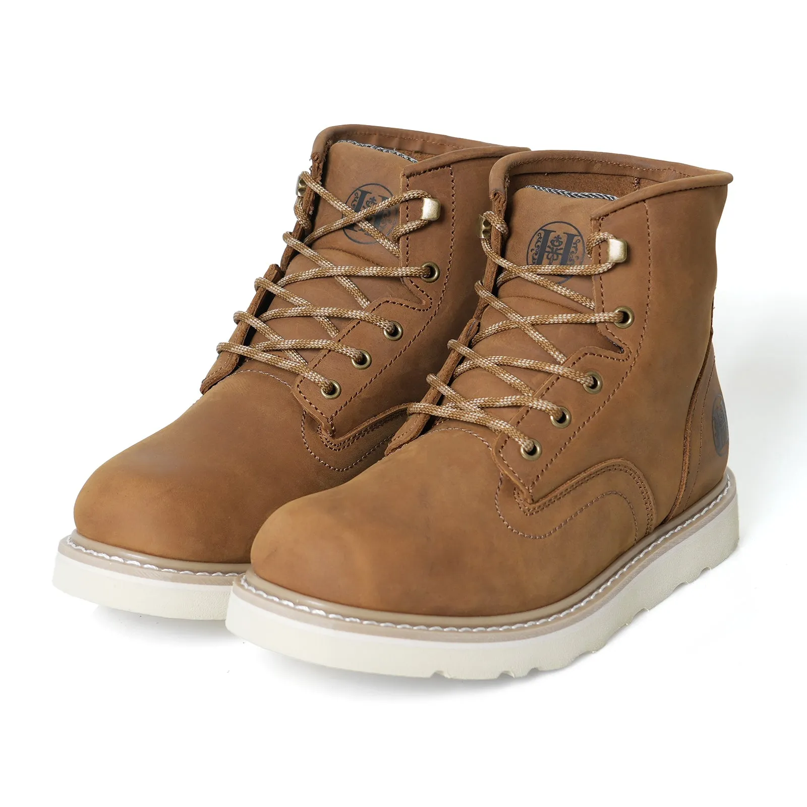 HVB805 - 6'' Soft Toe Retro Non-slip Water Resistant Men's Safety Work Boots