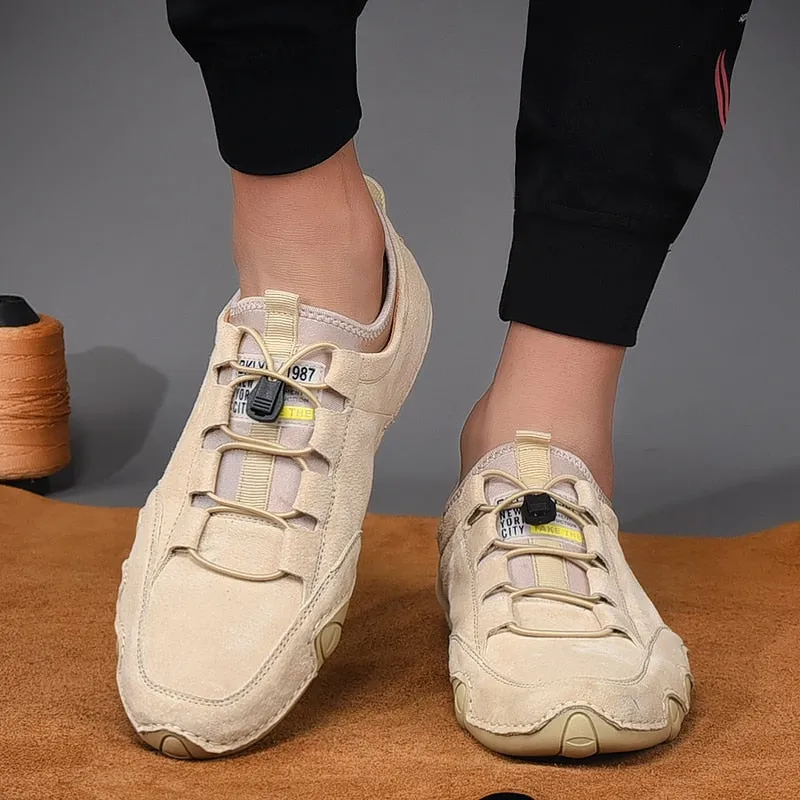 Leather Sapato Shoes