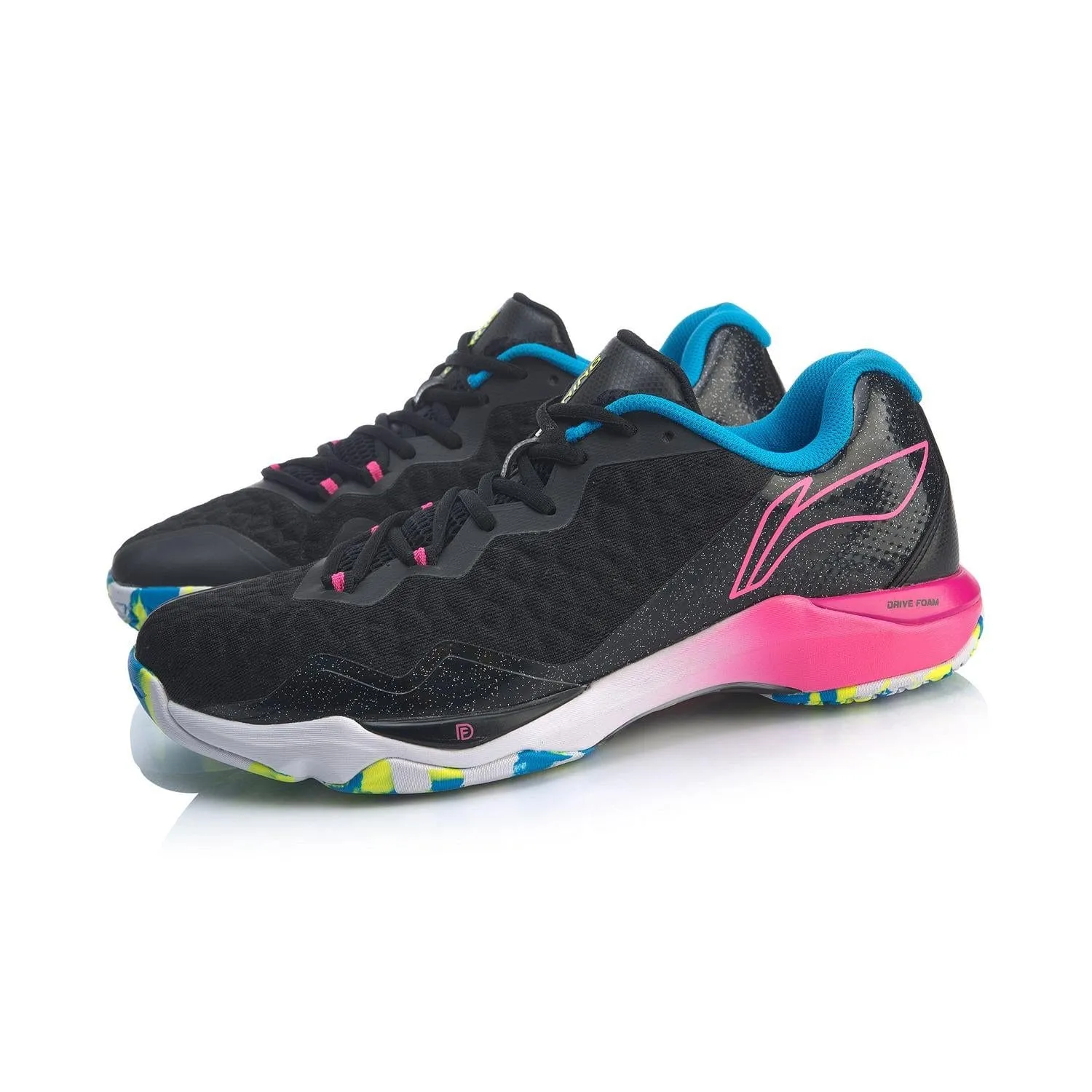 Li-Ning Dagger II SE Mens Badminton Shoes - Black / Pink