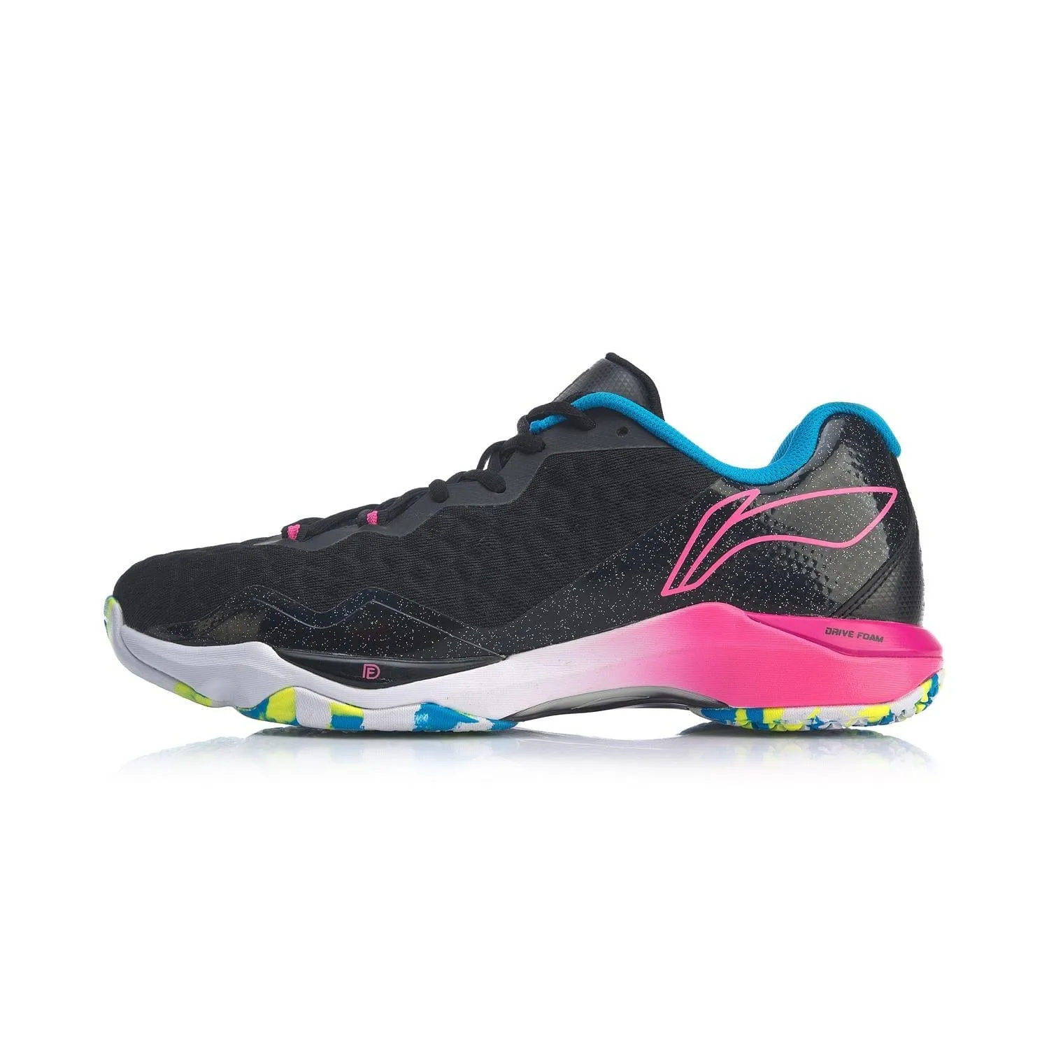 Li-Ning Dagger II SE Mens Badminton Shoes - Black / Pink