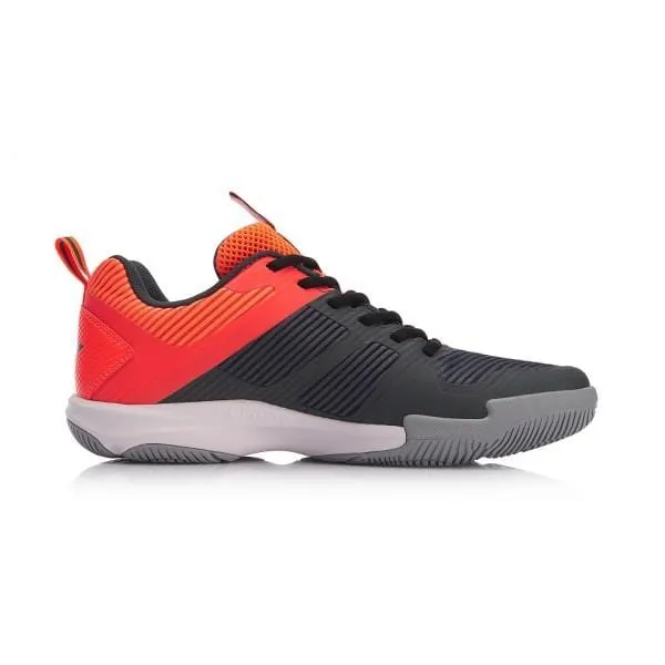 Li-Ning Ranger TD Mens Badminton Shoes - Red / Black