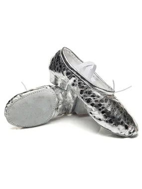 Mid Heel Dance Shoes Soft Sole Training Ballet Shoes