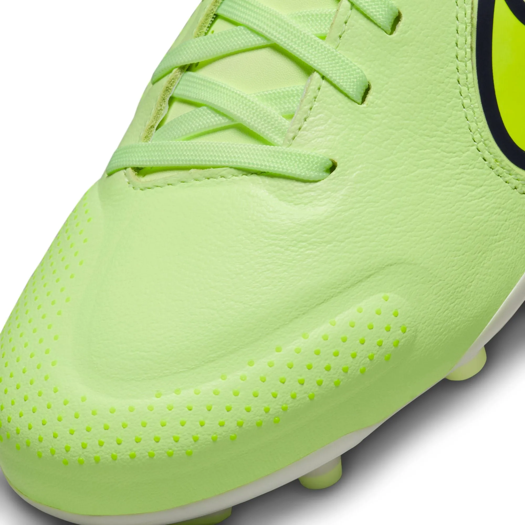 Nike Junior Tiempo Legend 9 Academy FG/MG Soccer Cleat - BarelyVolt/SummitWhite