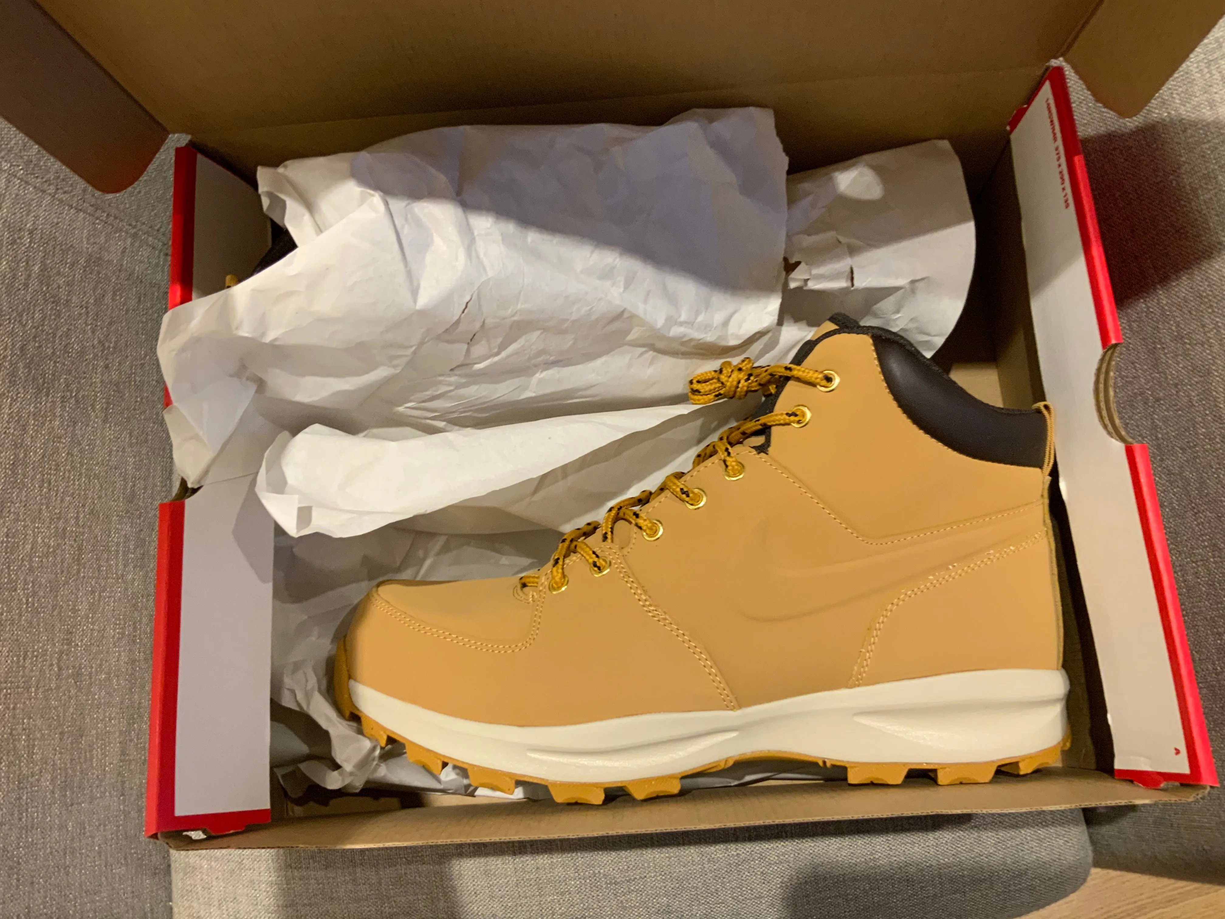 Nike Manoa Leather Men's Trainers Hiking Trail Doorman Boots 13 UK 12 47.5 men