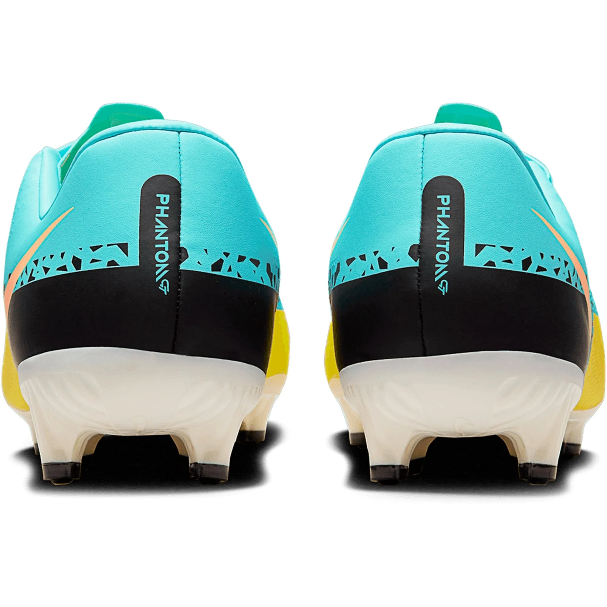 Nike Phantom GT2 Academy FG/MG Soccer Cleats - Glacier Ice/Black/Yellow Strike