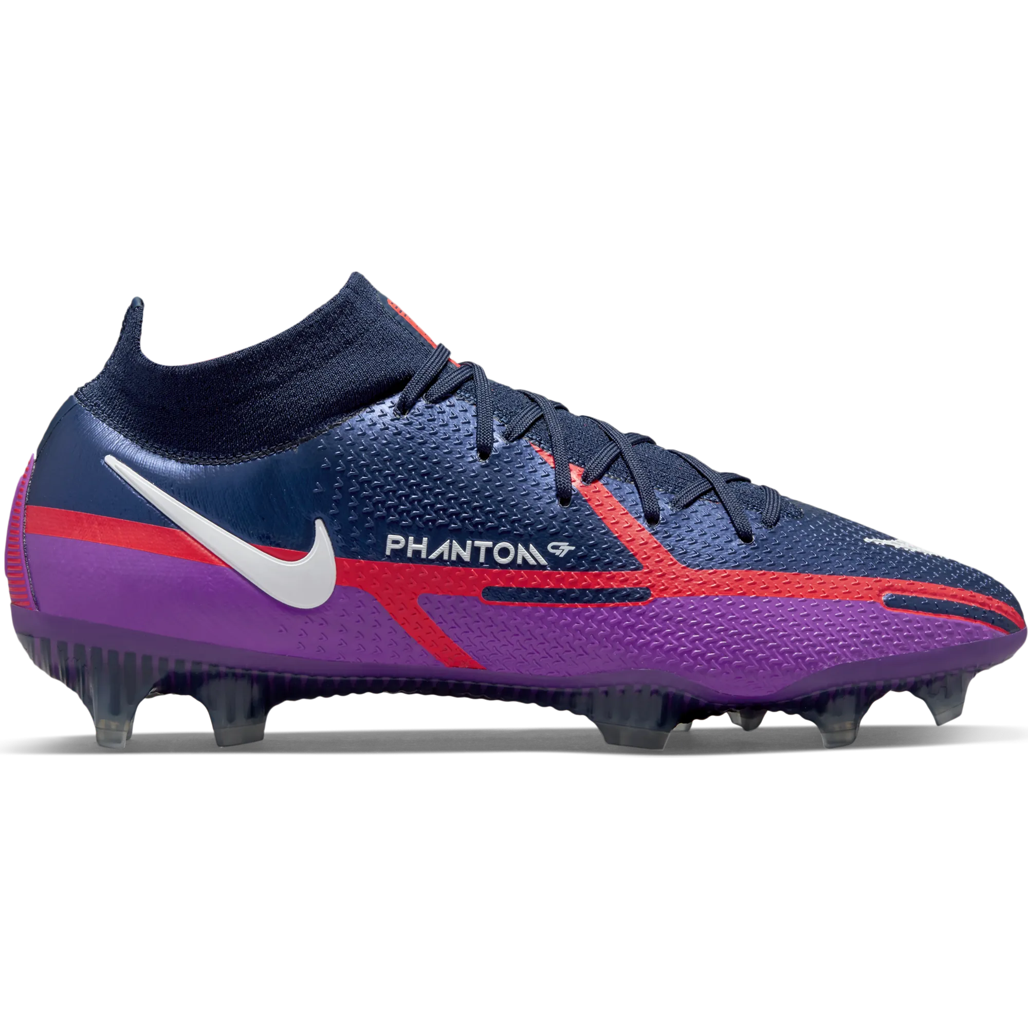Nike Phantom GT2 DF Elite FG Soccer Cleats - College Navy/White