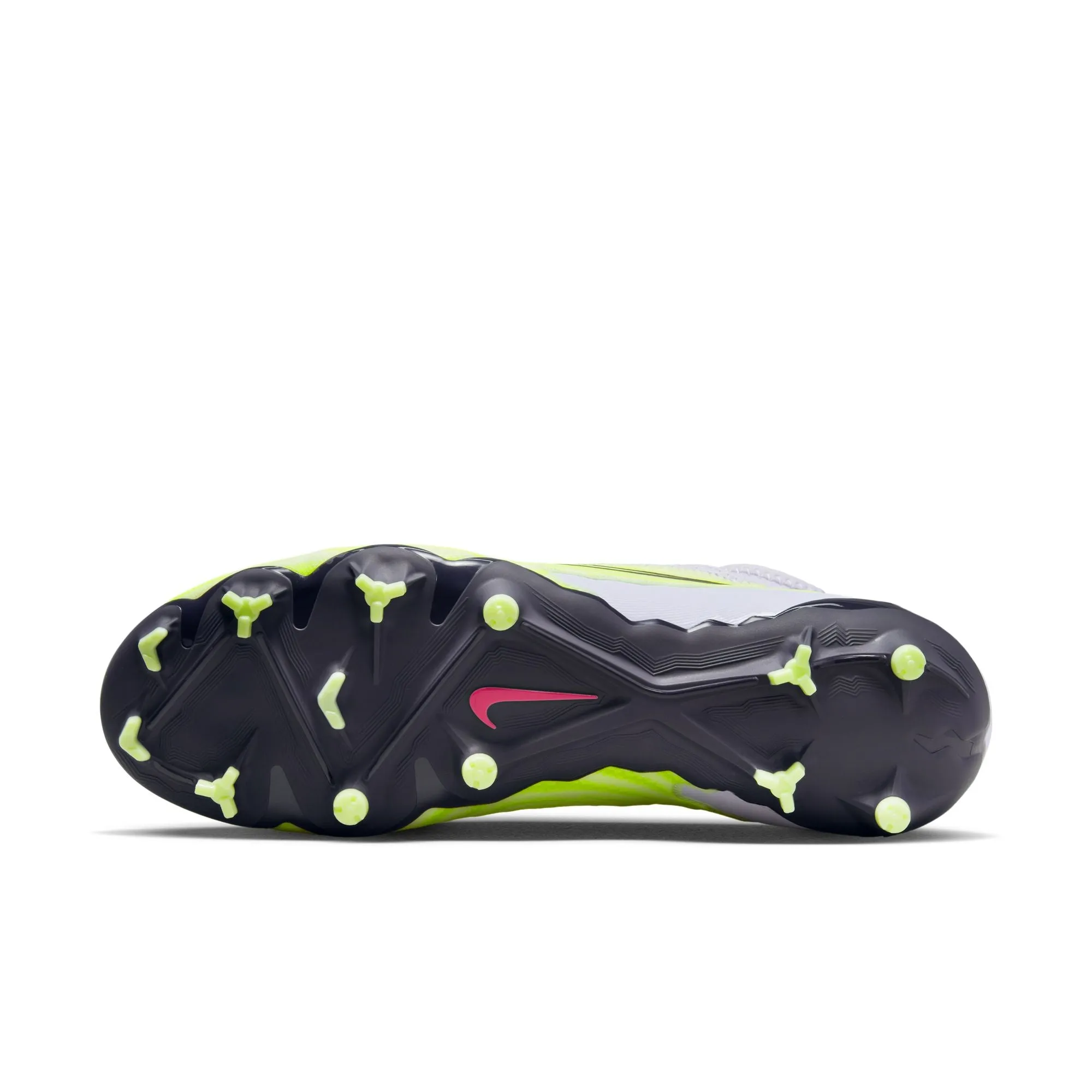 Nike Phantom GX Pro DF FG Firm Ground Soccer Cleats - BarelyVolt/Grey/Grape