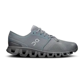 On Running Men's Cloud X 3 Shoes - Mist / Rock