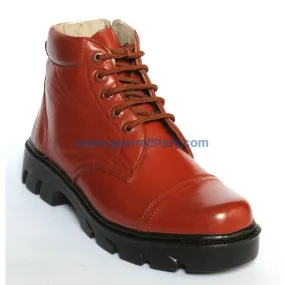 Red DMS Shoe with Chain