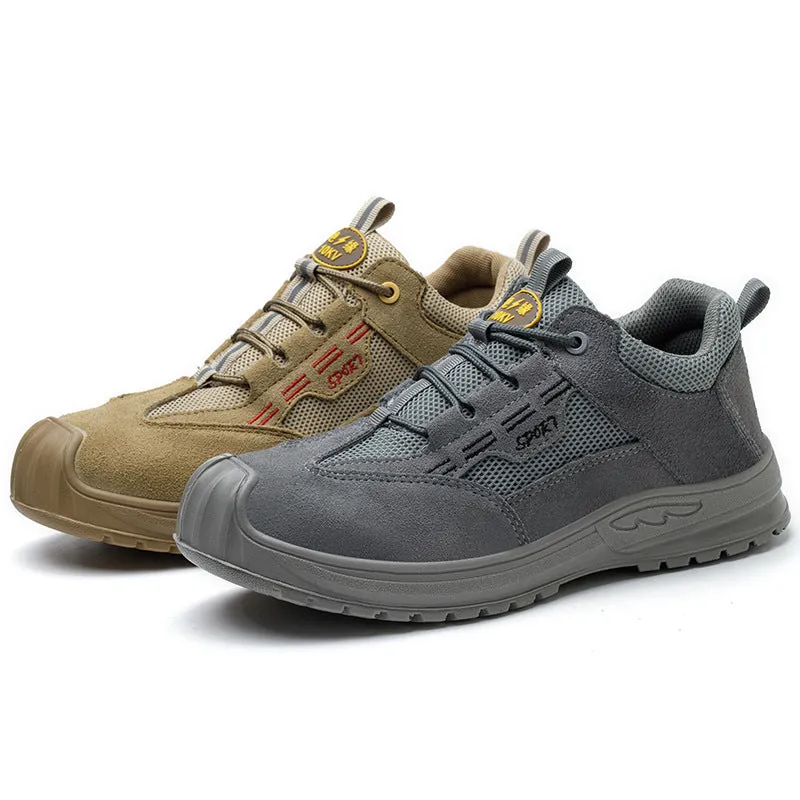 Steel Toe Shoes for Men Women Lightweight Comfortable Work Shoes Indestructible Slip Resistant Safety