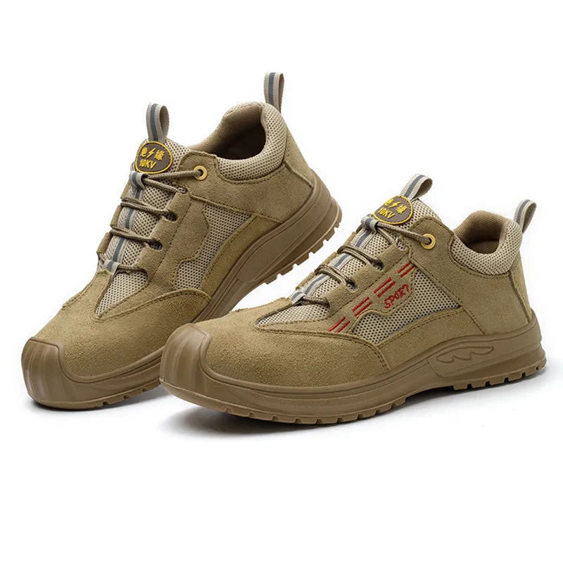 Steel Toe Shoes for Men Women Lightweight Comfortable Work Shoes Indestructible Slip Resistant Safety