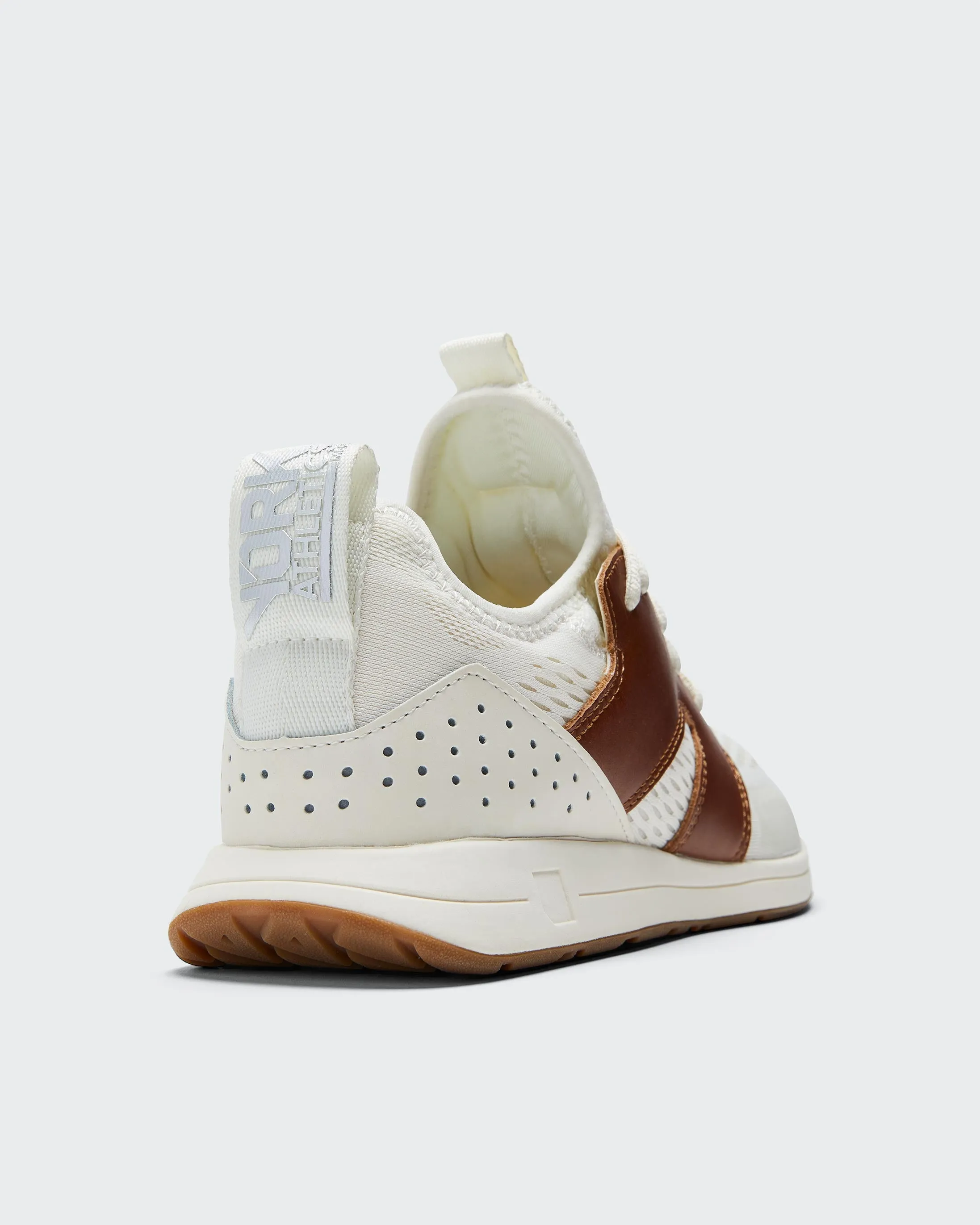 The Frank Trainer / Mesh / Bone & Tan by YORK Athletics Mfg.
